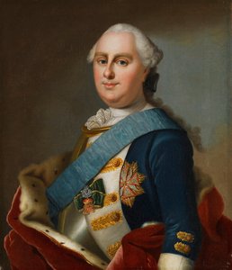 ヘッセダルムシュタットのジョージウィリアム王子の肖像1722-1782、1760年頃。 作： Johann Christian Fiedler