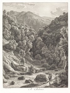 A Subiaco (スビアコ周辺の宿泊施設) 作： Johann Christian Reinhart