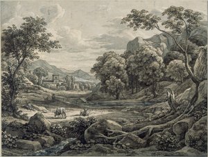  作： Johann Christian Reinhart