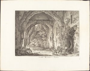 ヴィラ メセナテで 作： Johann Christian Reinhart