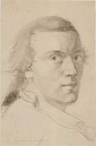 J・C・ラインハート 1786年の自画像 作： ヨハン・クリスチャン・ラインハート