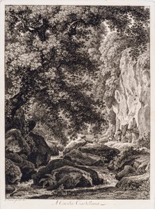 ヨハン・クリスティアン・ラインハルト A Civita Castellana 1793 作： ヨハン・クリスチャン・ラインハート