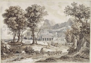 作： Johann Christian Reinhart