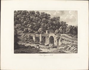 チボリの水橋 作： Johann Christian Reinhart