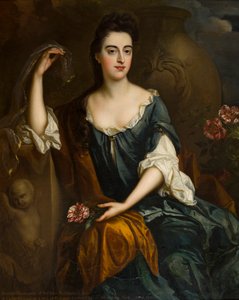 ジュディス・コーベット夫人の肖像、1680～1710年頃（キャンバスに油彩） 作： Johann Closterman