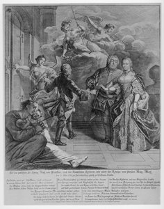 1763年フーバータスブルクの静寂 作： Johann David Schleuen