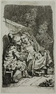 防寒対策 作： Johann Eleazar Schenau