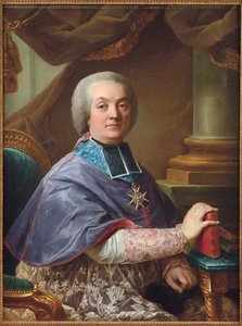 Armand de Roquelaure - Jean-Armand (Jean Armand) de Bessuejouls Roquelaure (1721-1818) , by Heinsius, Johann Ernst (1731-1794).油彩・キャンバス