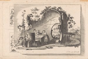 コーヒーとティーハウス Caffe The and Tobacco Selection (オブジェクトのシリーズ タイトル) 作： Johann Esaias Nilson