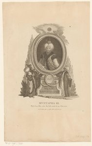 ムスタファ3世の肖像 作： Johann Esaias Nilson