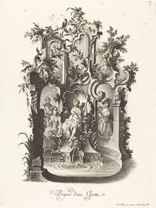 洞窟の計画 作： Johann Esaias Nilson