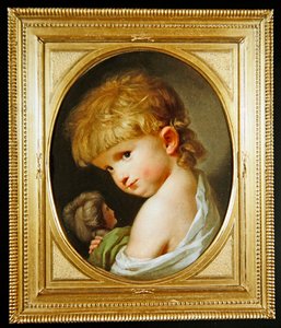アーティストの娘の肖像 作： Johann Friedrich August Tischbein
