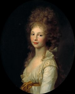 プリンセスフレデリカシャーロットオブプロシア1767-1820、1797-1798。 作： Johann Friedrich August Tischbein