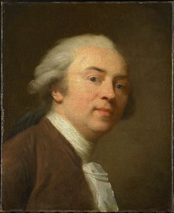自画像、1782 作： Johann Friedrich August Tischbein