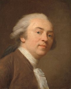 自画像、1782 作： Johann Friedrich August Tischbein