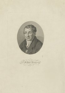 フリードリヒルートヴィヒクレイシヒ1770-1839、1826年の肖像画。