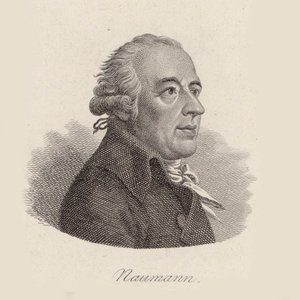 作曲家Johann Gottlieb Naumann（1741-1801）の肖像。 作： Johann Friedrich Bolt
