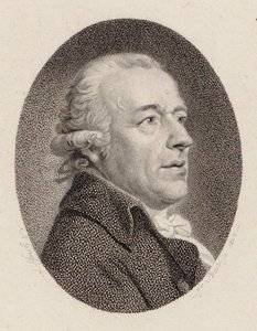 作曲家Johann Gottlieb Naumann（ヨハン・ゴットリーブ・ナウマン）1741-1801 , 1804年の肖像。