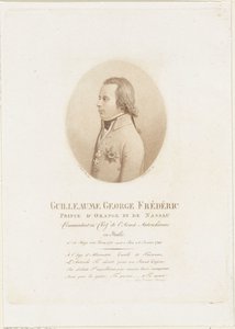 オランジュ・ナッソー公フレデリックの肖像 作： Johann Friedrich Bolt
