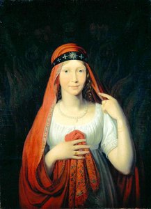 ヘッセン-カッセルのアウグスト女史 作： Johann Friedrich Bury