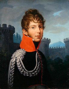 ヴィルヘルム・フリードリヒ・エルンスト・フォン・ダルヴィーク・ツー・シャウエンブルク 1810年頃（油彩・キャンバス） 作： Johann Friedrich Bury