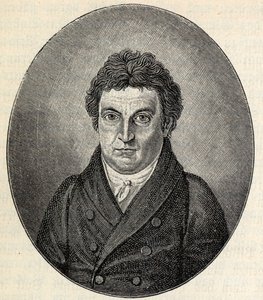 Johann Gottlieb Fichte 1762-1814 の肖像。 作： Johann Friedrich Jügel