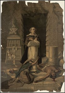 Waldeck氏のメソアメリカの原画集、Box 22 of 22 作： Johann Friedrich Maximilian von Waldeck