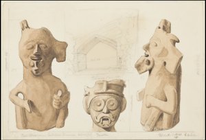 メソアメリカを描いたワルデックのオリジナル作品集, Box 3 of 22 作： Johann Friedrich Maximilian von Waldeck