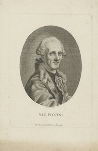 作曲家ニッコロ・ピッチェンニ1728-1800の肖像、c。 1790年。