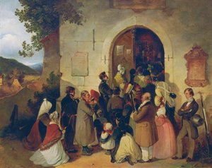 巡礼者 作： Johann Friedrich Treml