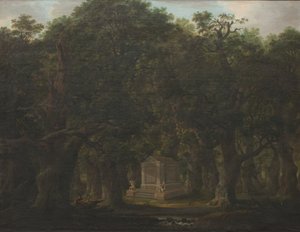 オークウッドのモニュメント 作： Johann Friedrich Weitsch