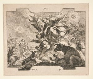 ザ・クリエーション(?) 作： Johann Georg Bergmuller