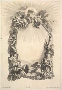 カルトゥーシュの書より「契約の箱」 18世紀中頃 作： Johann Georg Hertel