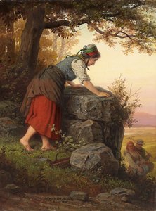 裏切られた、1875 作： Johann Georg Meyer