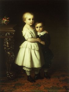 兄弟愛、1858 作： Johann Georg Meyer