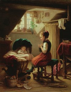 小さなものの世話 作： Johann Georg Meyer von Bremen