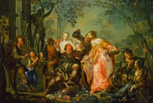 四季の快楽秋 作： Johann Georg Platzer