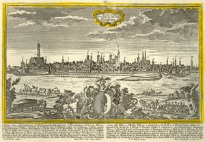 アウグスブルク、c1740。