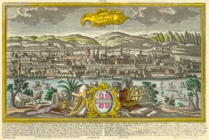 インスブルック、c1740。 作： Johann Georg Ringlin