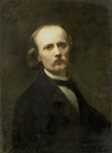 自画像 作： Johann Georg Schwartze