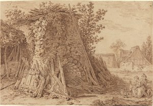ヴァーノンの素朴な窯 作： Johann Georg Wille