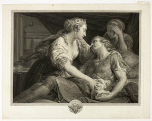 マルコ・アントニーの死 作： Johann Georg Wille