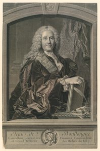 ジャン・ド・ブローニュの肖像 作： Johann Georg Wille