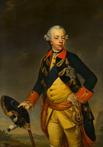 総督ウィリアムVの肖像 作： Johann Georg Ziesenis
