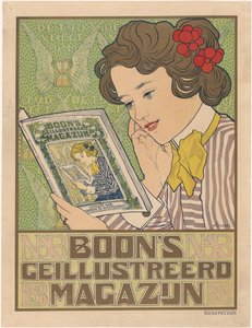 ブーンズ・イラストレイテッド・ウェアハウスのポスター 作： Johann Georg van Caspel