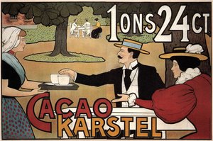 カカオカルステル、1897年 作： Johann Georg van Caspel