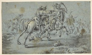 トルコ人との騎馬戦シーン？