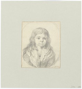男の子のバスト 作： Johann Georg von Dillis