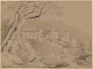 山岳風景 作： マクシミリアン・ヨハン・ゲオルク・フォン・ディリス