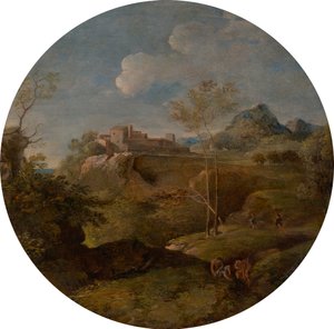 理想の風景 作： Johann Georg von Dillis